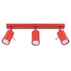 Plafon RING 3L czerwony